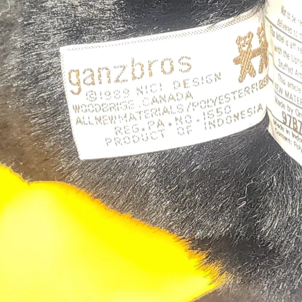 Vtg Ganz Bros X Mas Plush 1989 American Bald Eagle‎ Heritage Collection w Tags